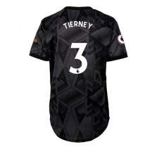 Arsenal Kieran Tierney #3 Bortedrakt Kvinner 2022-23 Kortermet